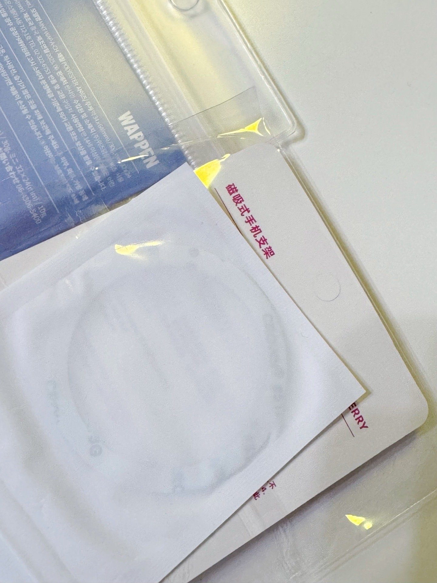 哲 CHOITCHERRY miniteen 刺繡貼／手機支架