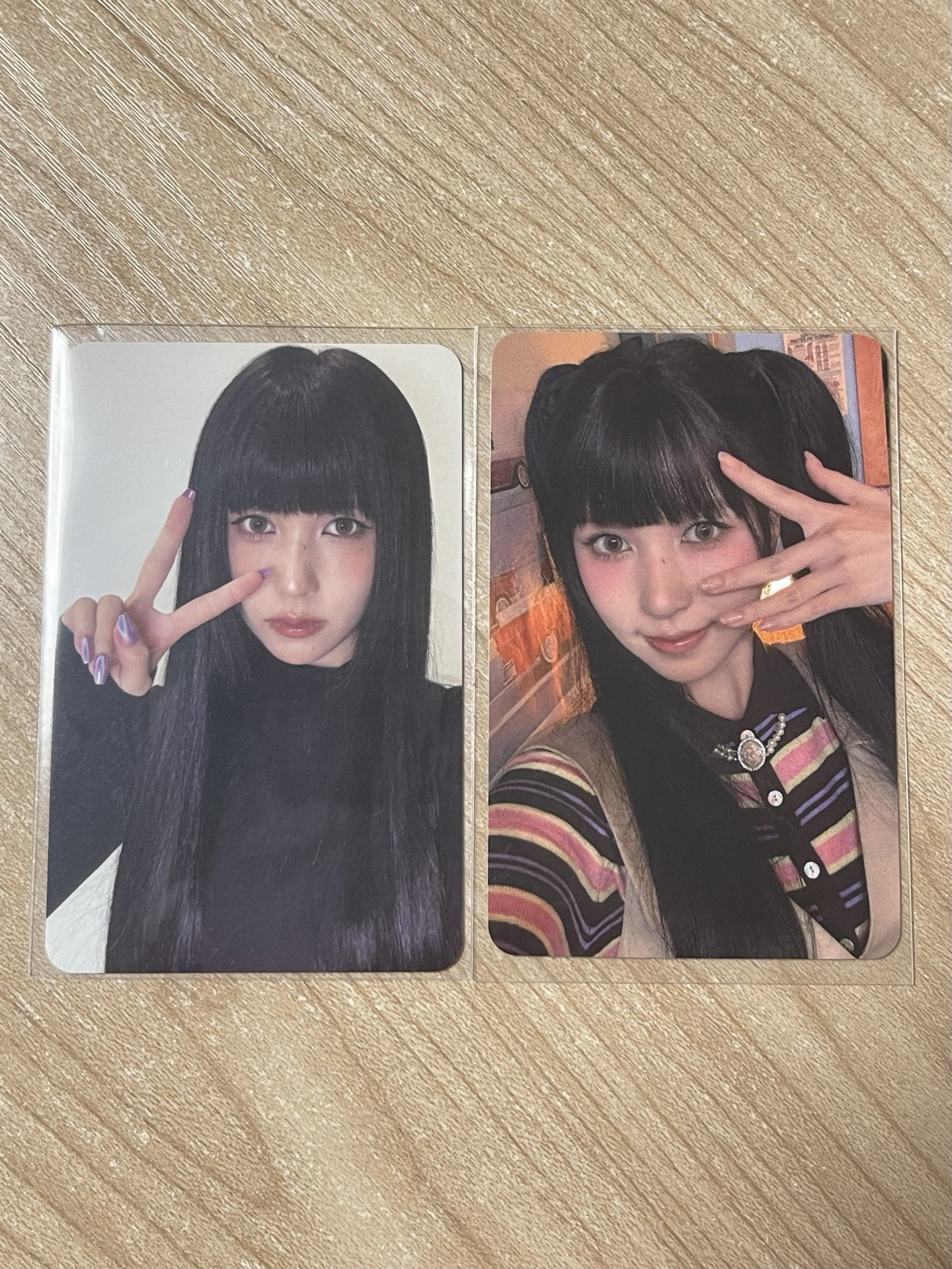 雙馬尾南特典+黑長直南專卡 兩張一起