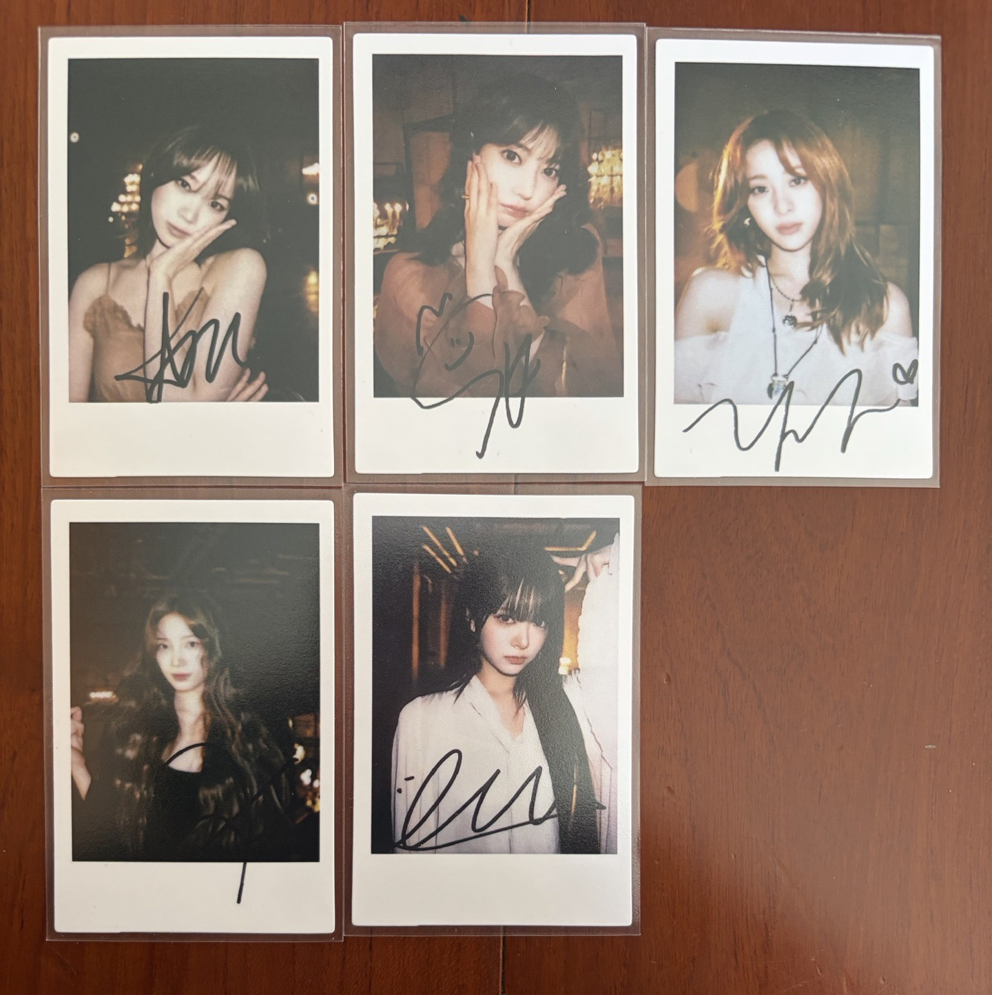 LE SSERAFIM HOT 數星星 抽選卡 上海中簽拍立得