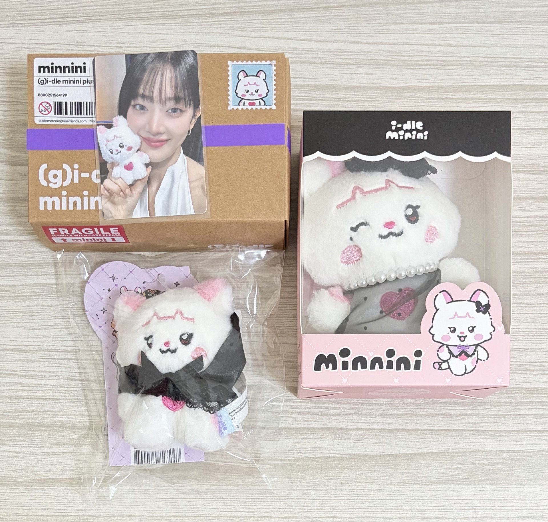 i-dle LF 一二代妮娃組