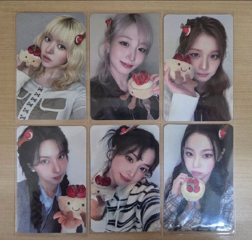 NMIXX 正規一 草莓蛋糕一套