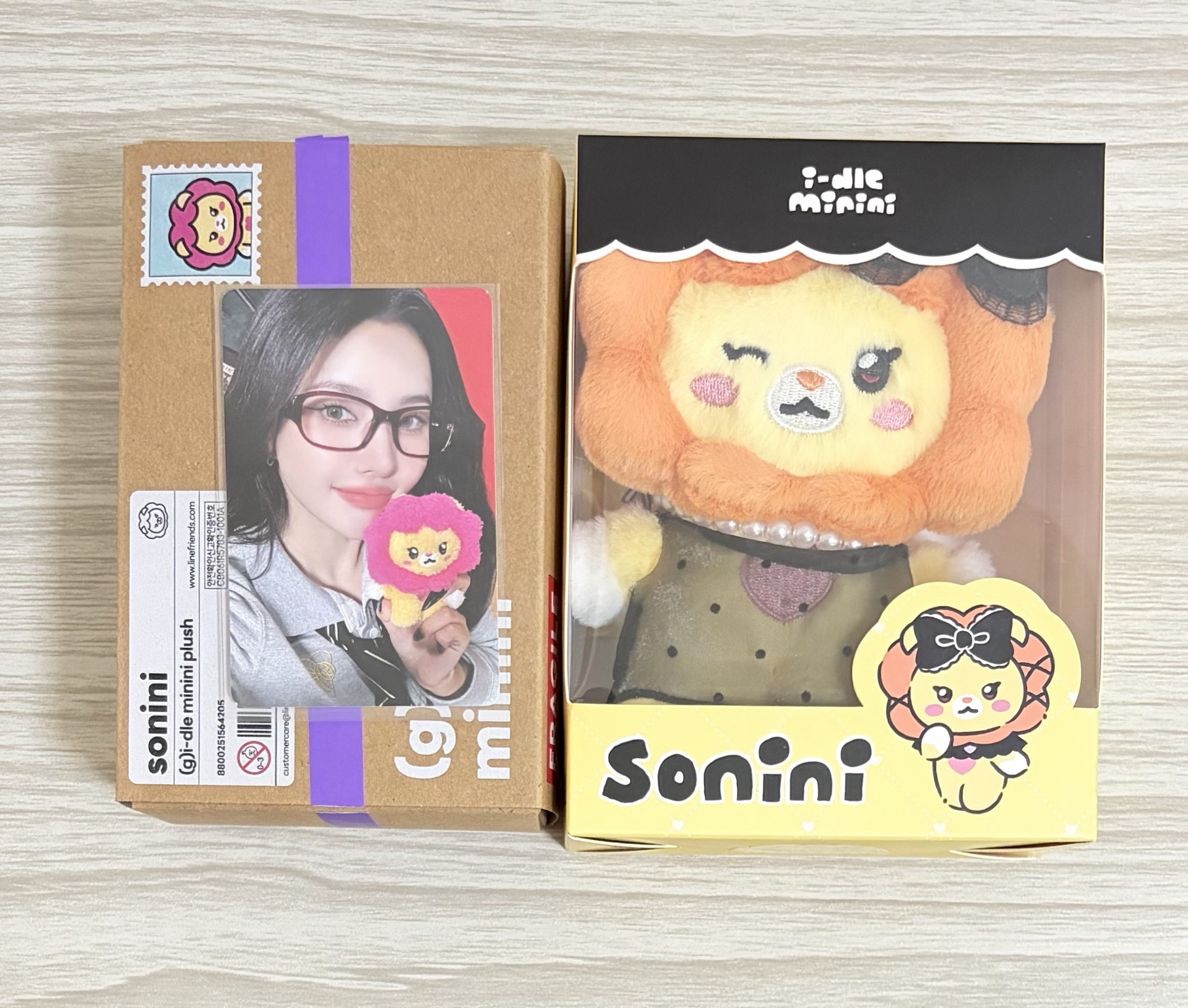 i-dle LF 一二代娟娃組