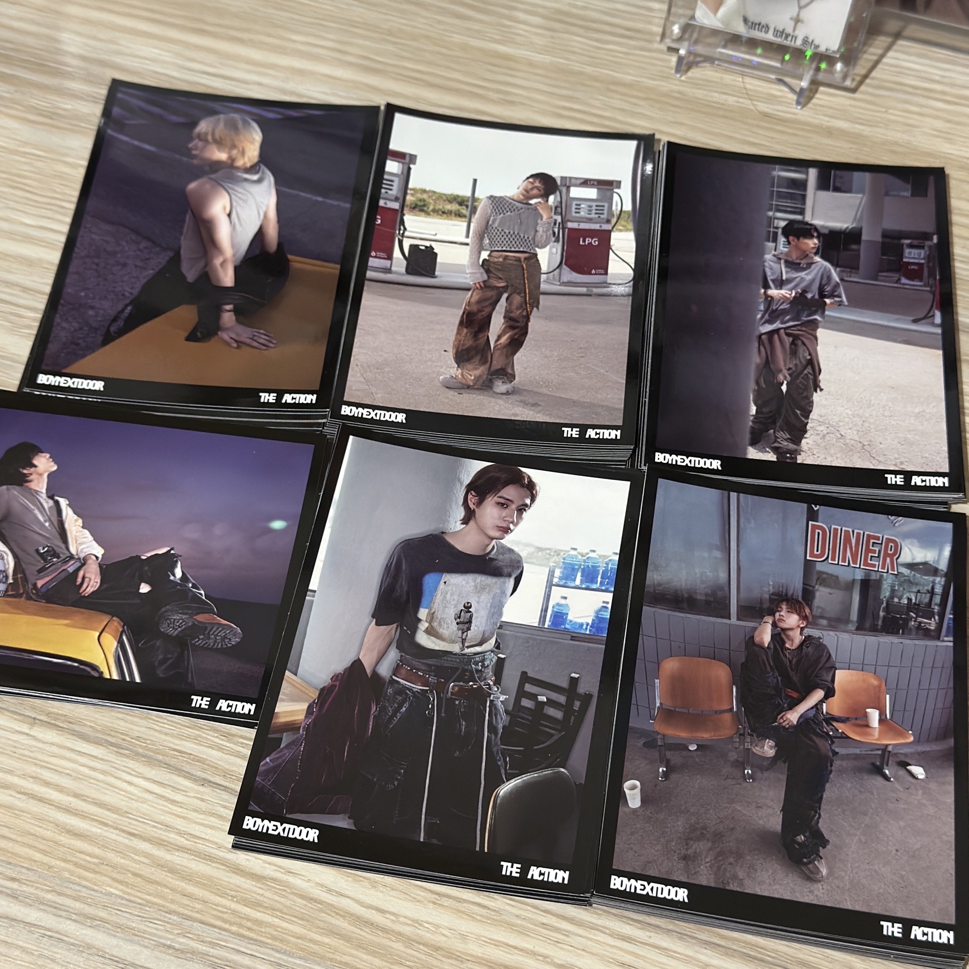 Boynextdoor The Action 專輯明信片 全員整套