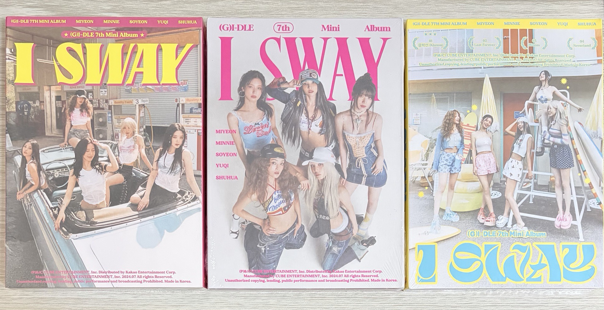 i-dle I sway 未拆專一套