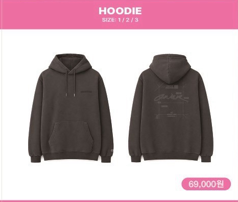 韓場周 帽T size 1