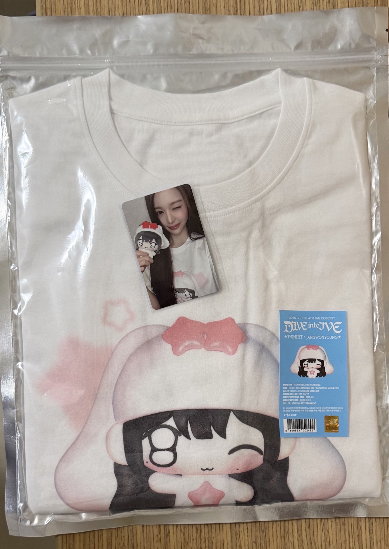 IVE fc DIVE into IVE 周邊衣服 娃衣