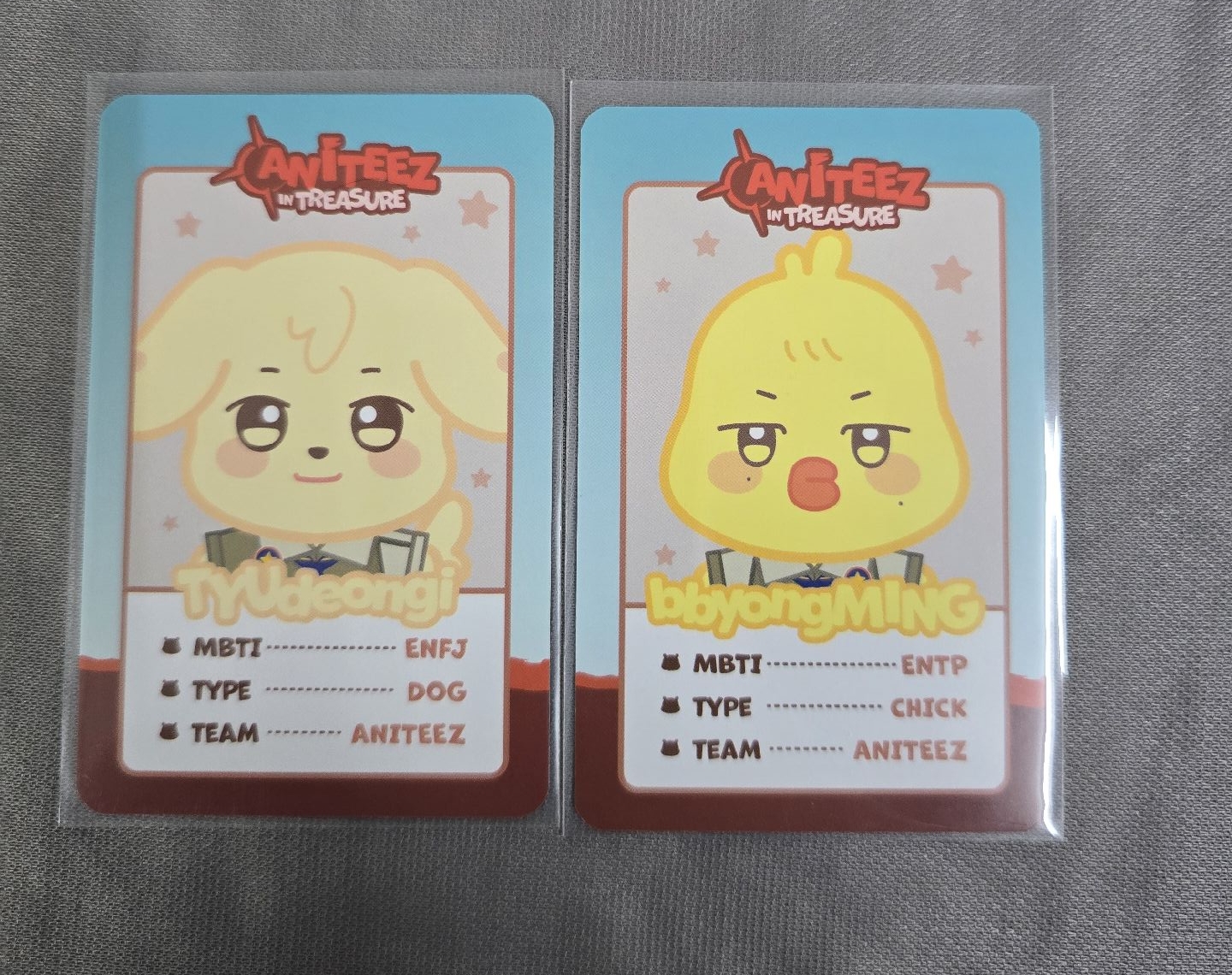 潤浩＆旼琦 ANITEEZ IN TREASURE 隨機卡 