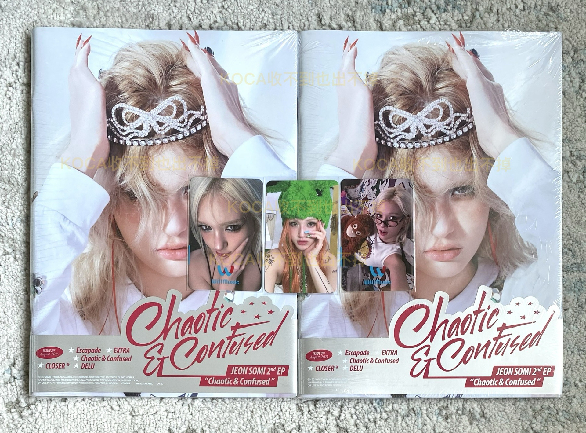 somi打歌卡/中背幸運卡/未拆專