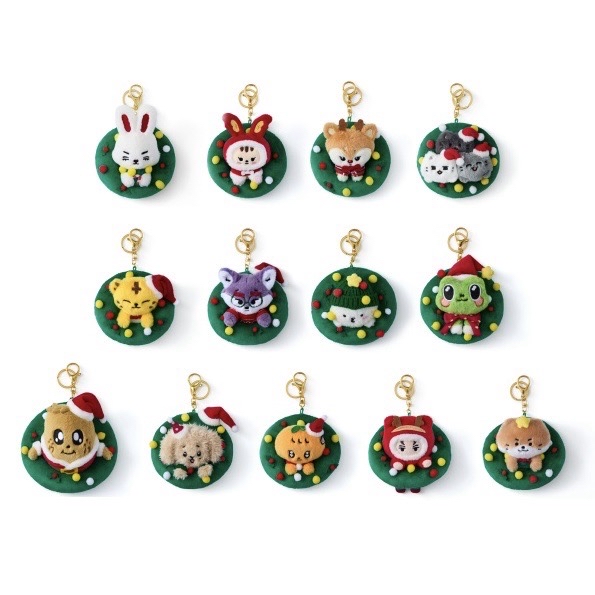 MINITEEN 花圈鑰匙圈