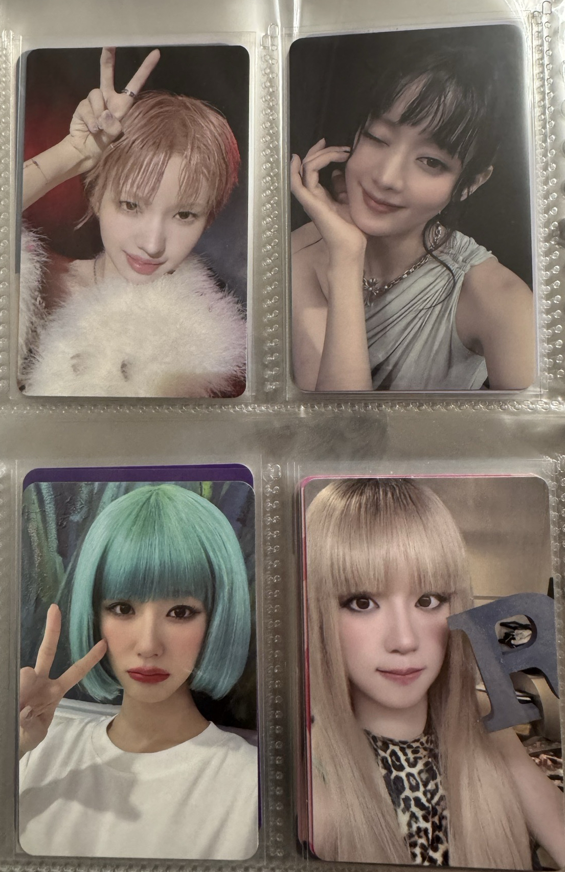 i-dle 小卡 四張不拆