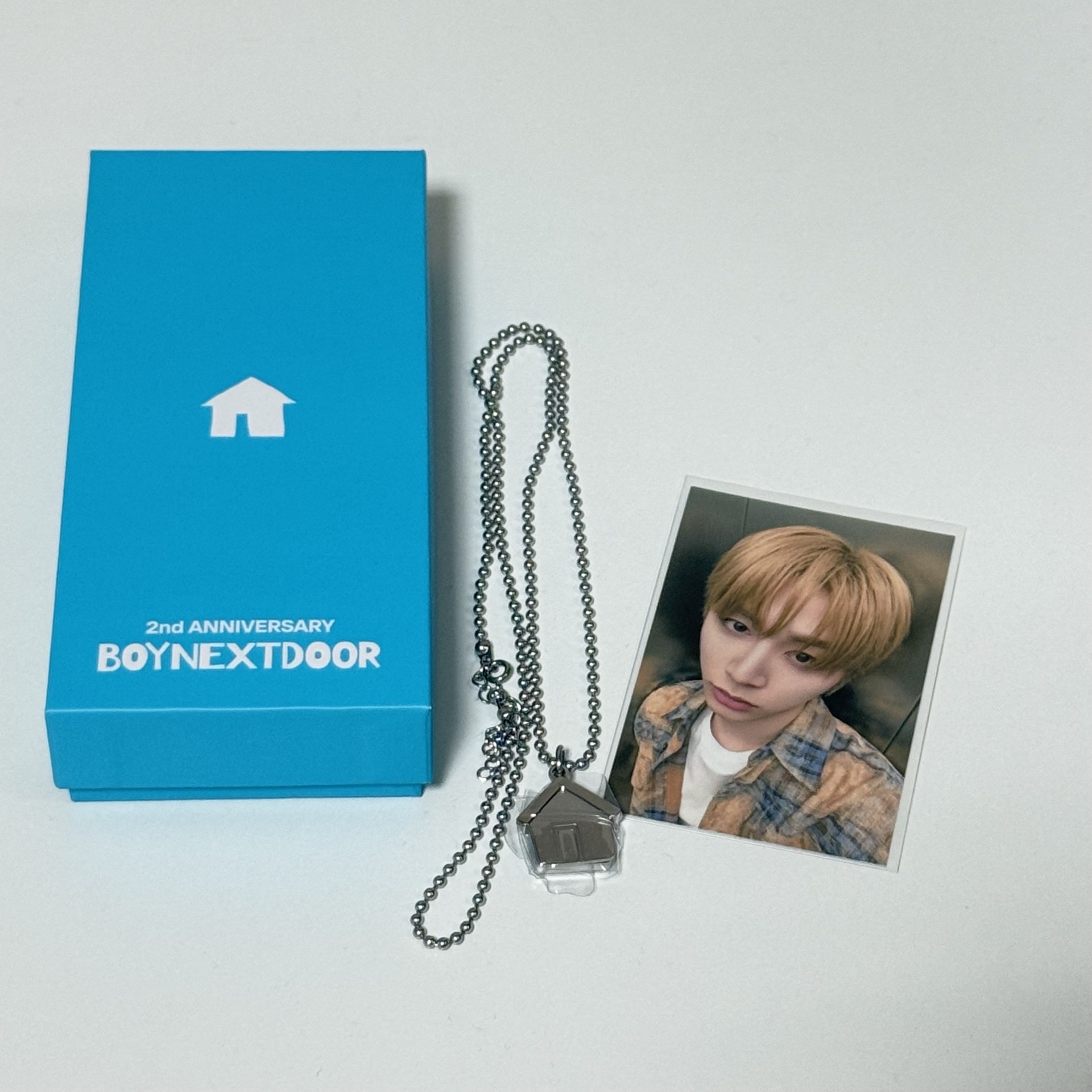 4兩週年項鍊含卡