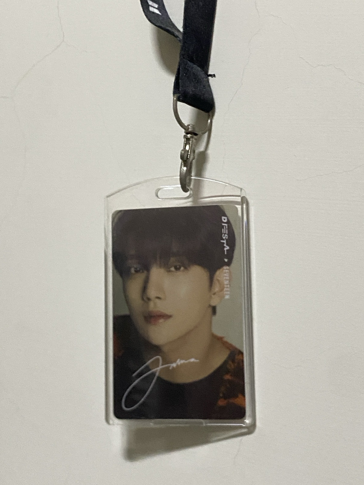 Joshua D社展入場卡