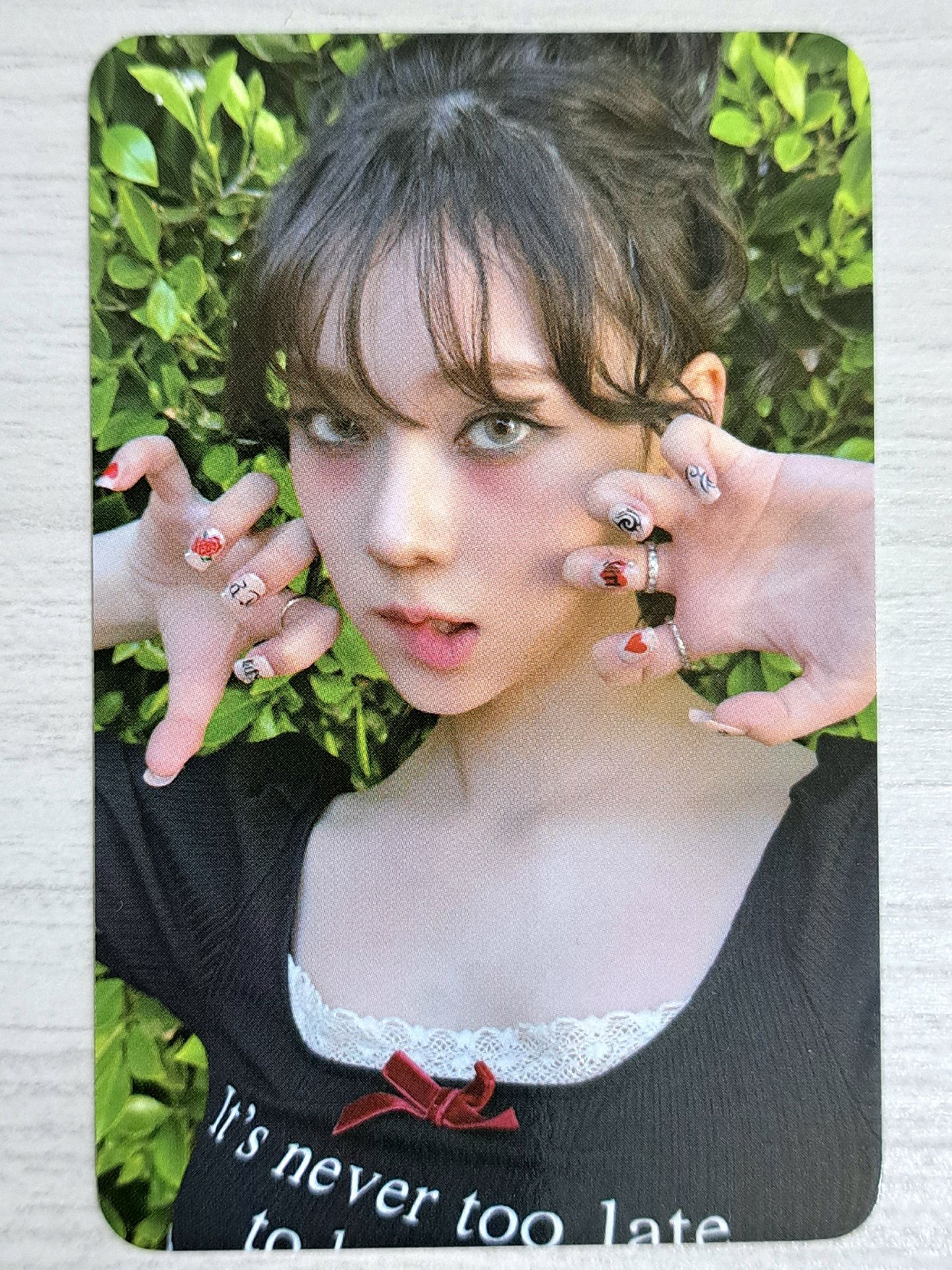 MY WORLD el 簽售卡 貓爪冬