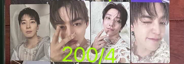 淺綠版本專卡*4