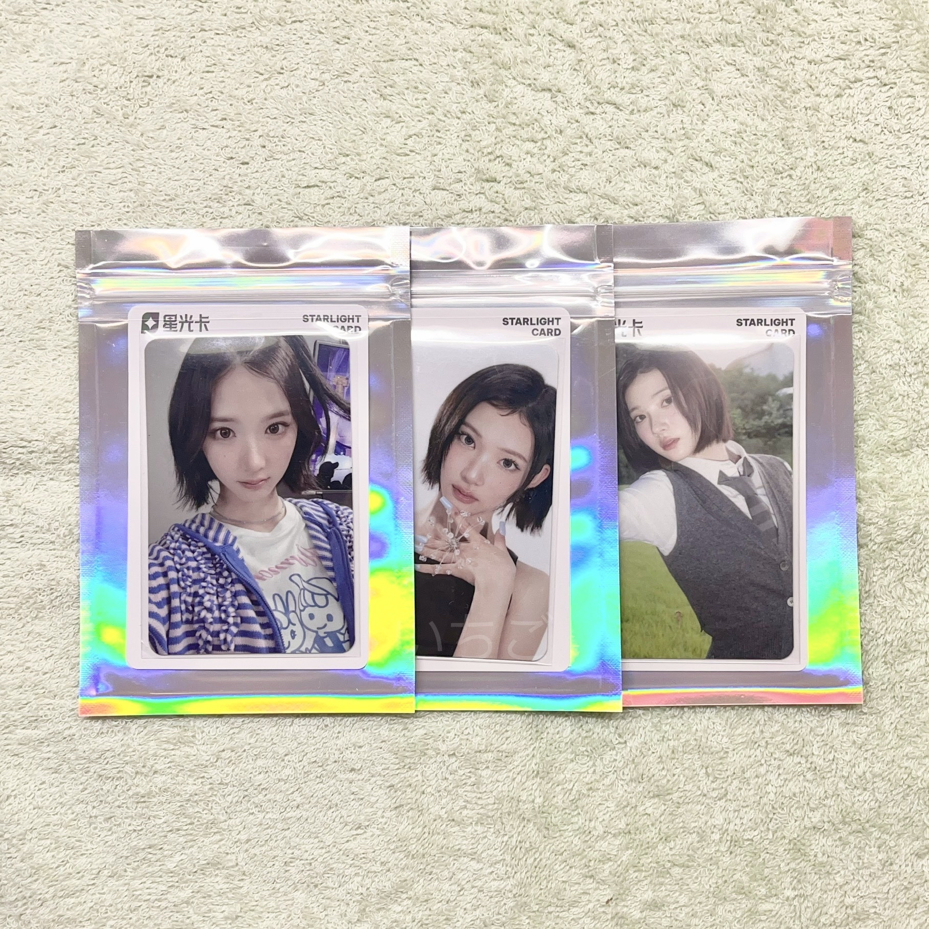 Jiwoo🍓FOCUS QQ音樂星光卡1-3星