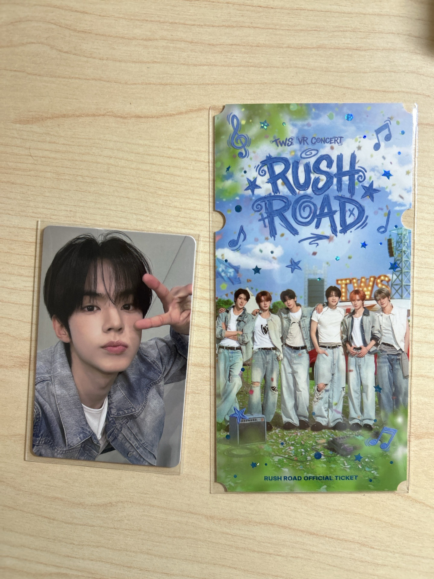 道勳 第一週VR（小卡+票卡）