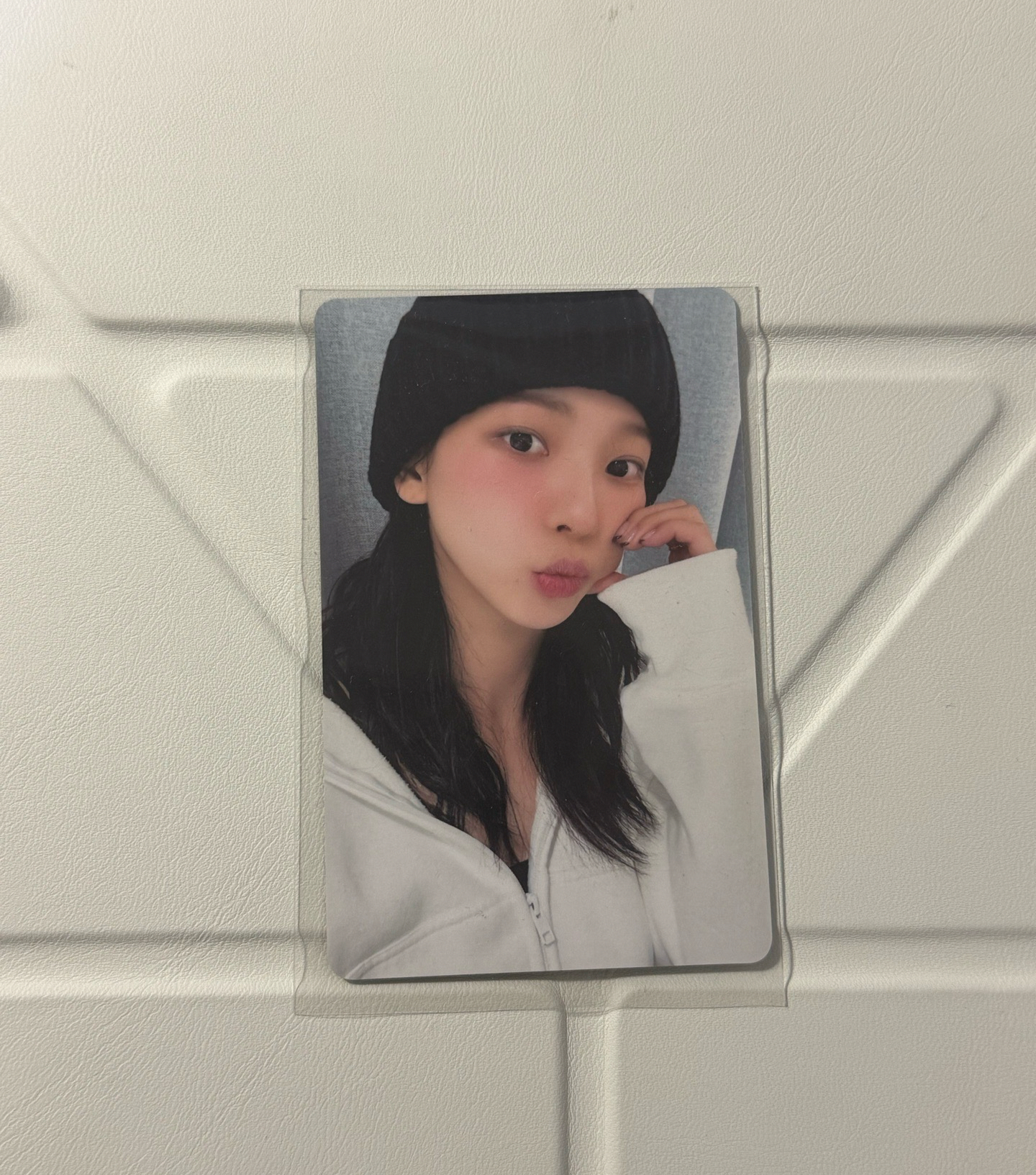 aespa kms簽售嘟嘴柚