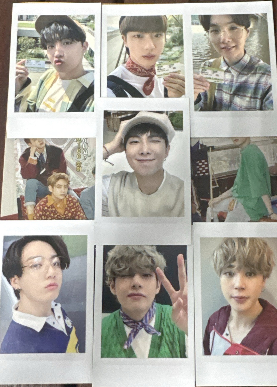 2021季節問候年曆 拍立得組