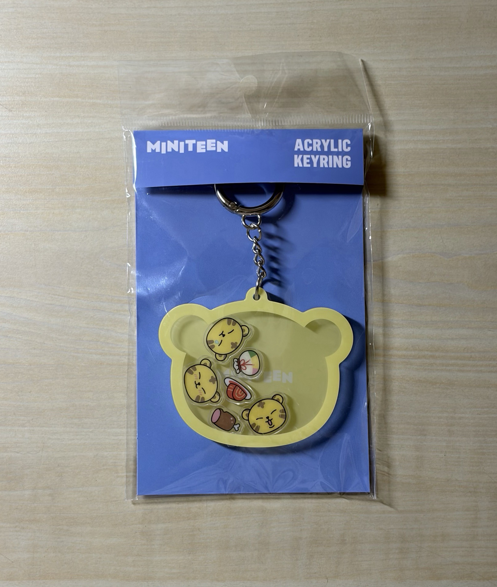 眈眈鑰匙圈吊飾