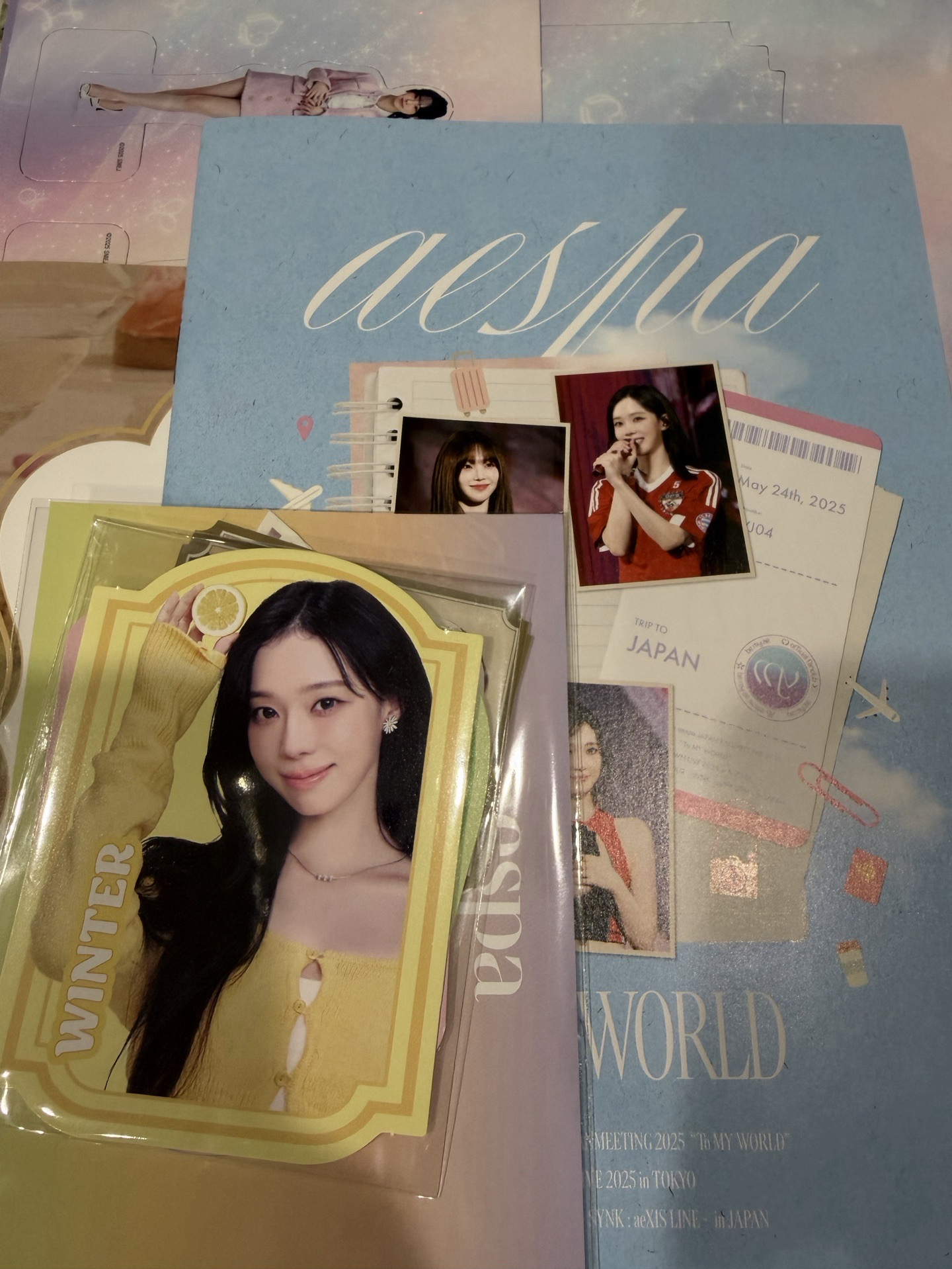 aespa水果姊姊們  日卡會員禮