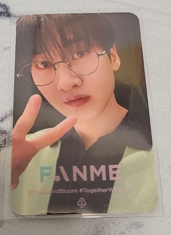 SJ 銀赫 正規12 fanme 特典卡 