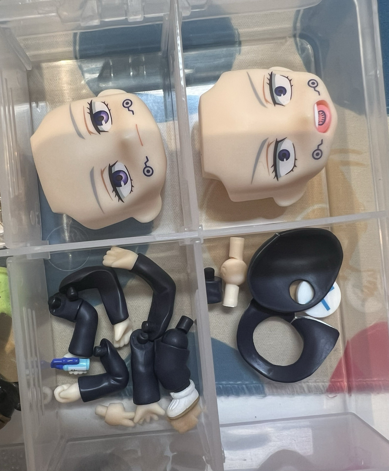 狗卷黏土人+手機支架