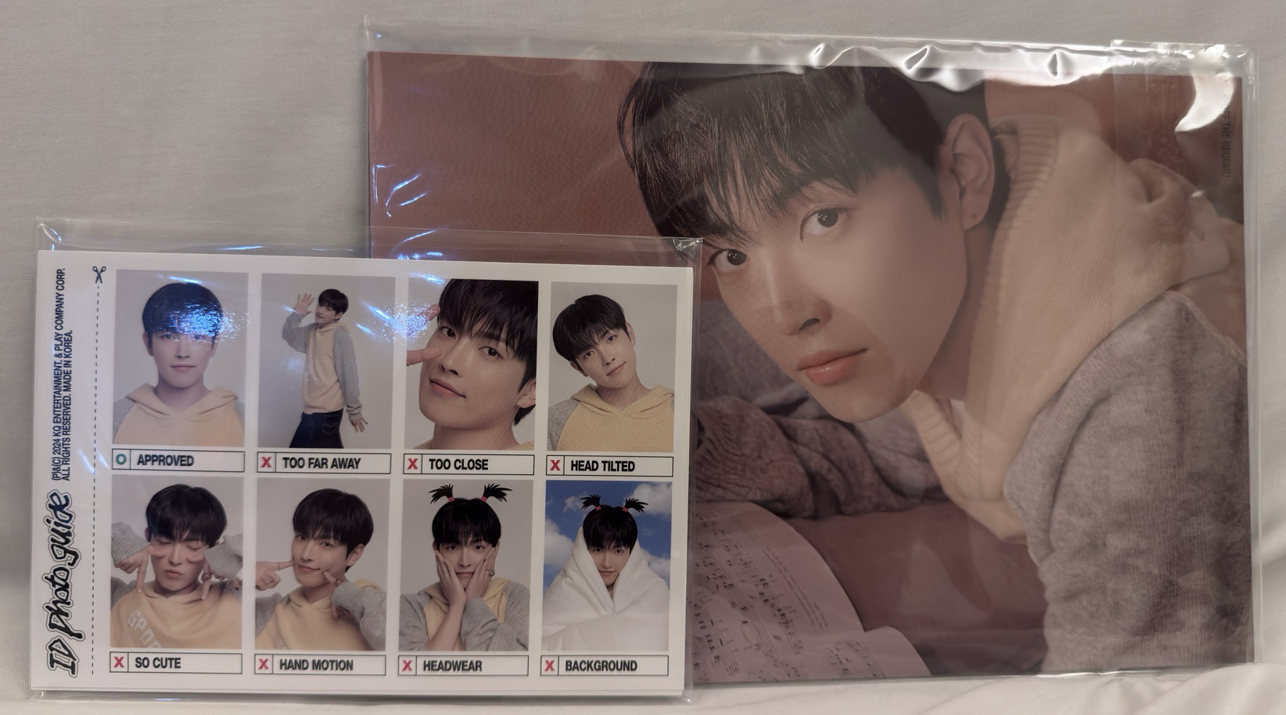 2025年曆 明信片+證件照 一套