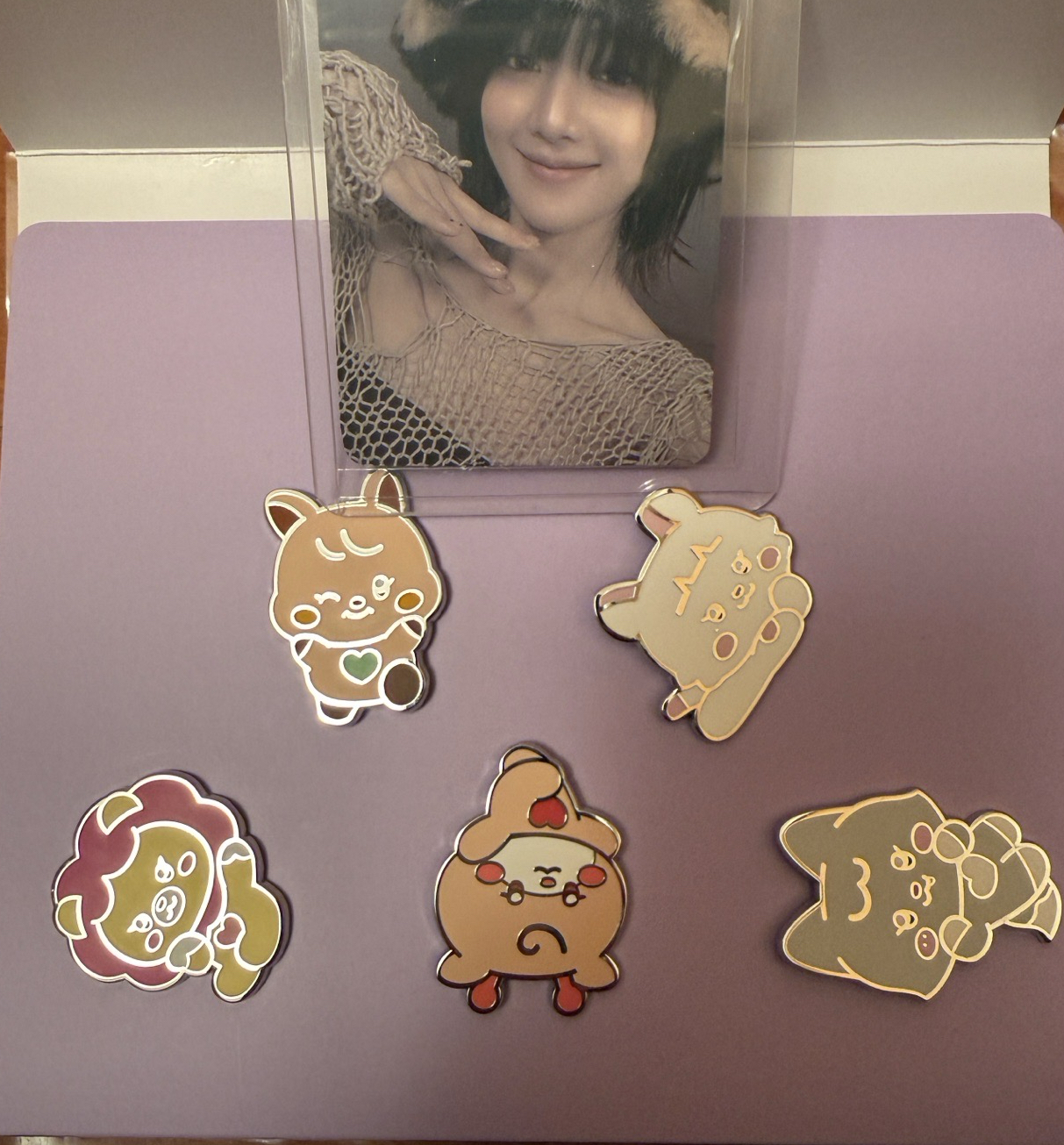 展覽快閃店 徽章一組 小卡米妮