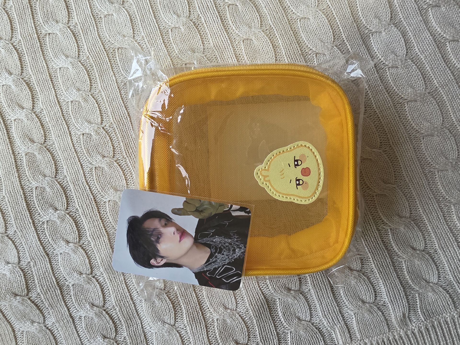 旼琦 蹦旼 ANITEEZ IN TREASURE 台北限定網袋 含卡