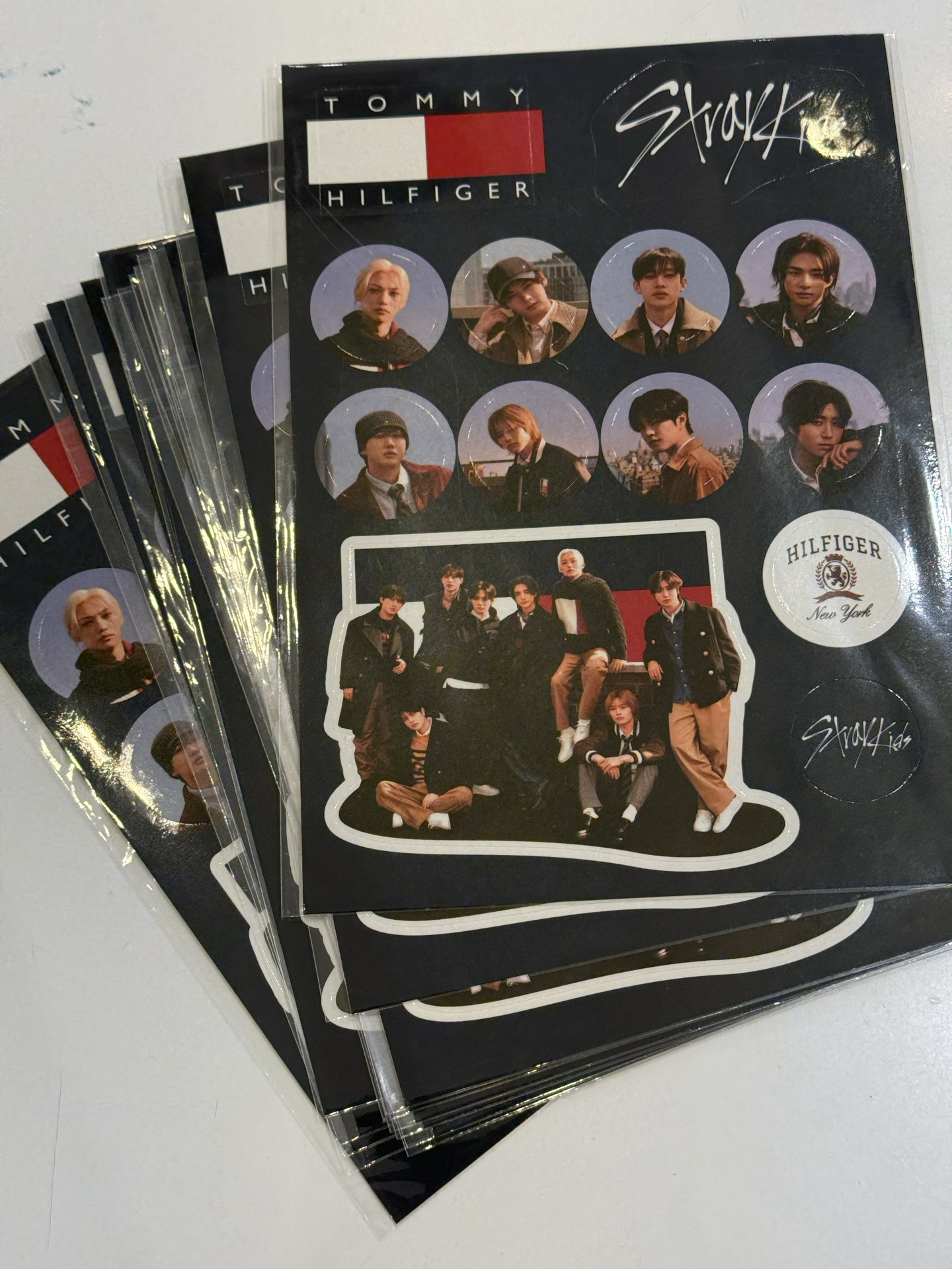 StrayKids x TOMMY HILFIGER 貼紙 
