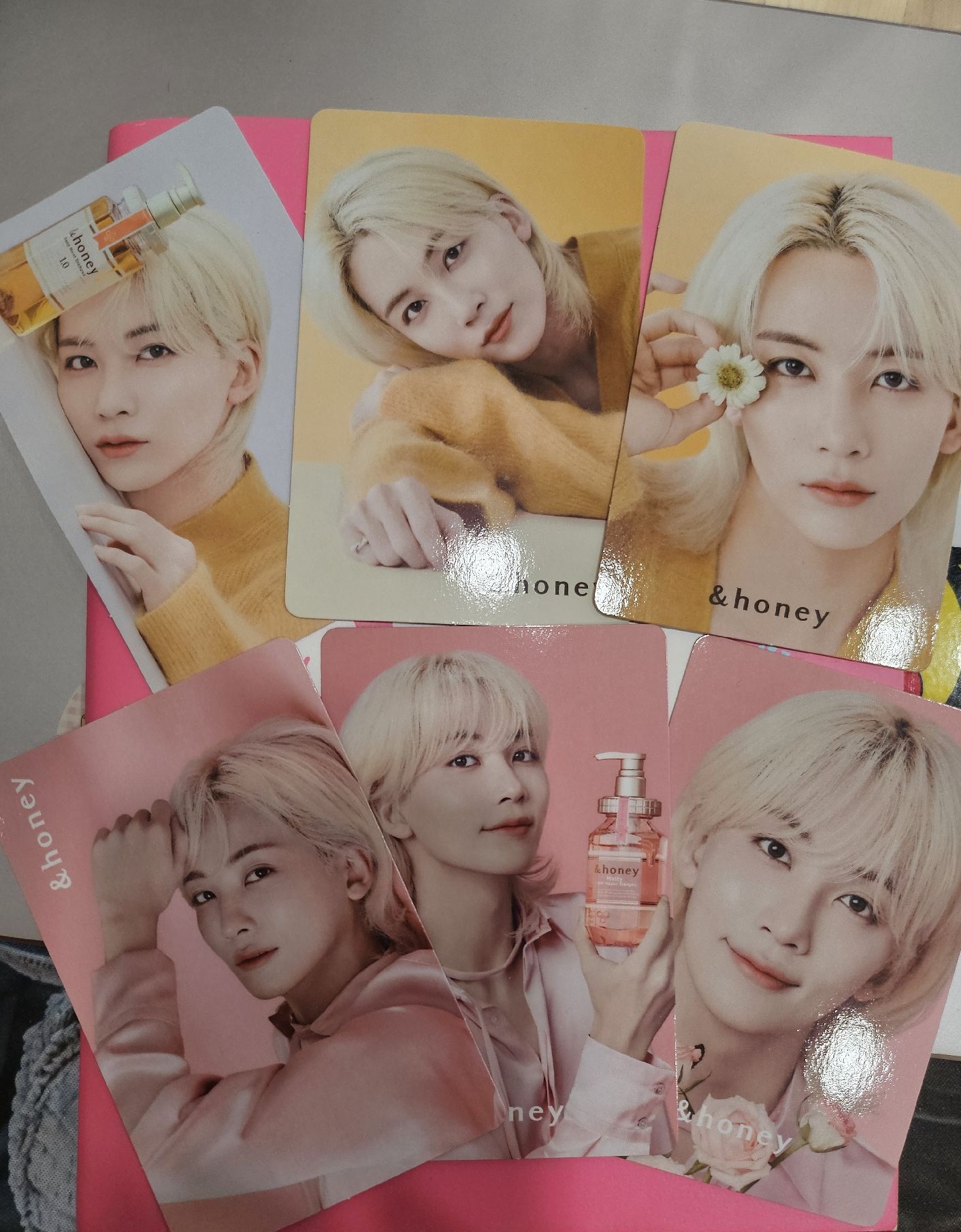 漢 &honey代言卡一套