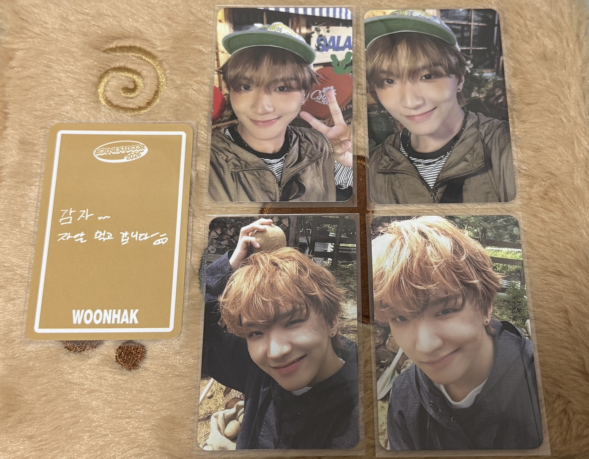 BOYNEXTDOOR年曆卡/固配