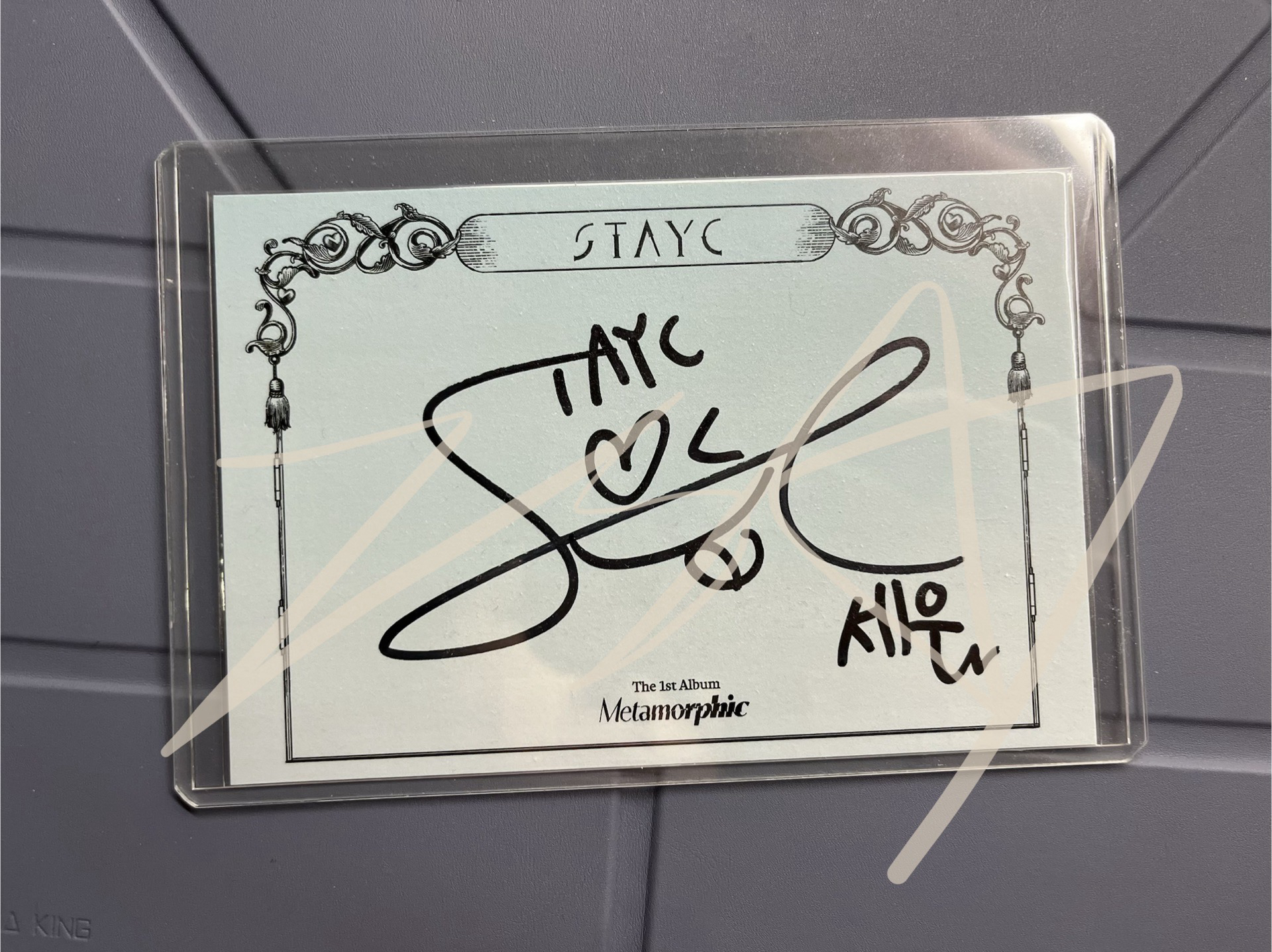 SEEUN🦊明信片親簽