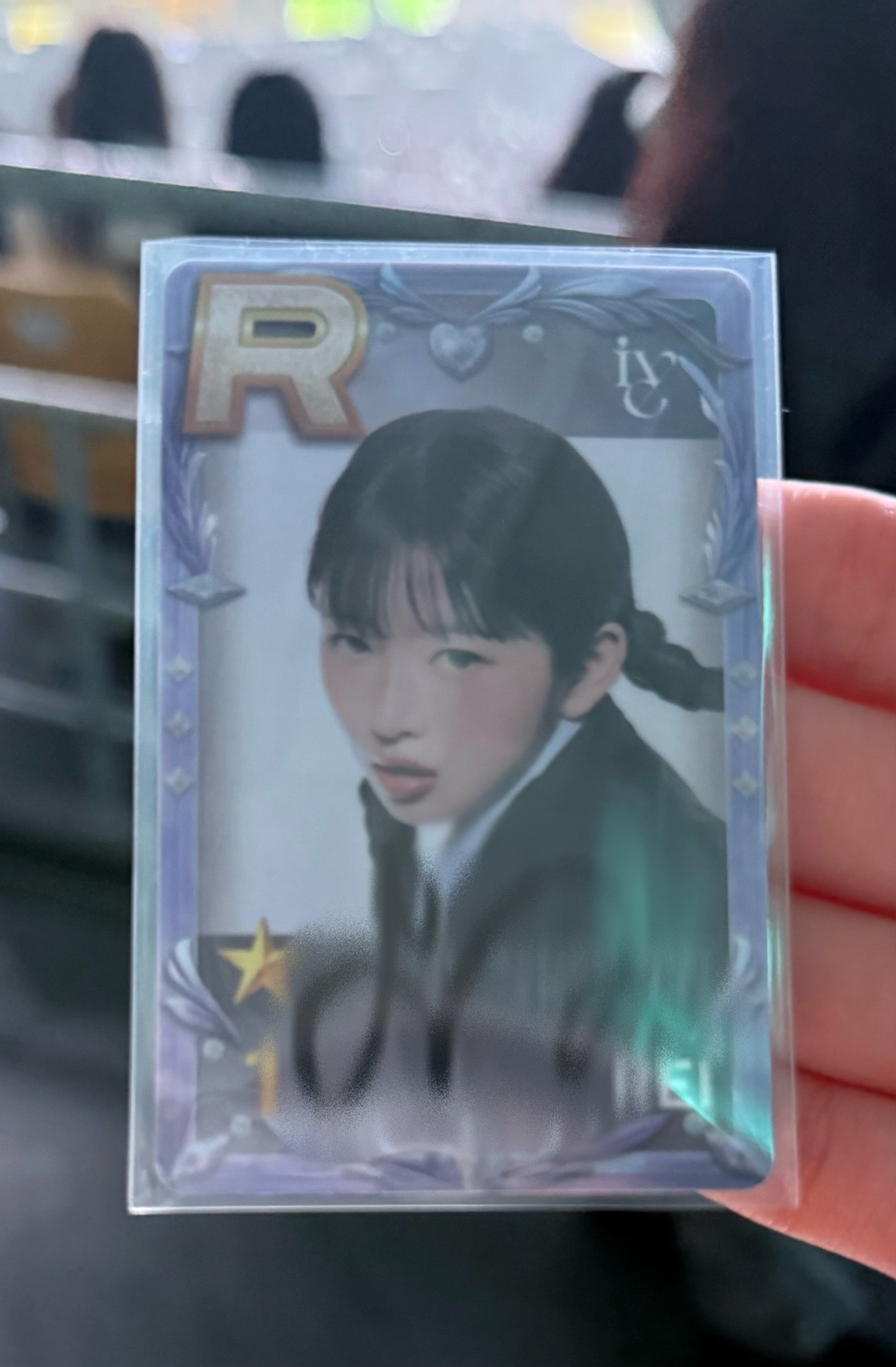 ive scout 直井怜 遊戲卡 簽卡