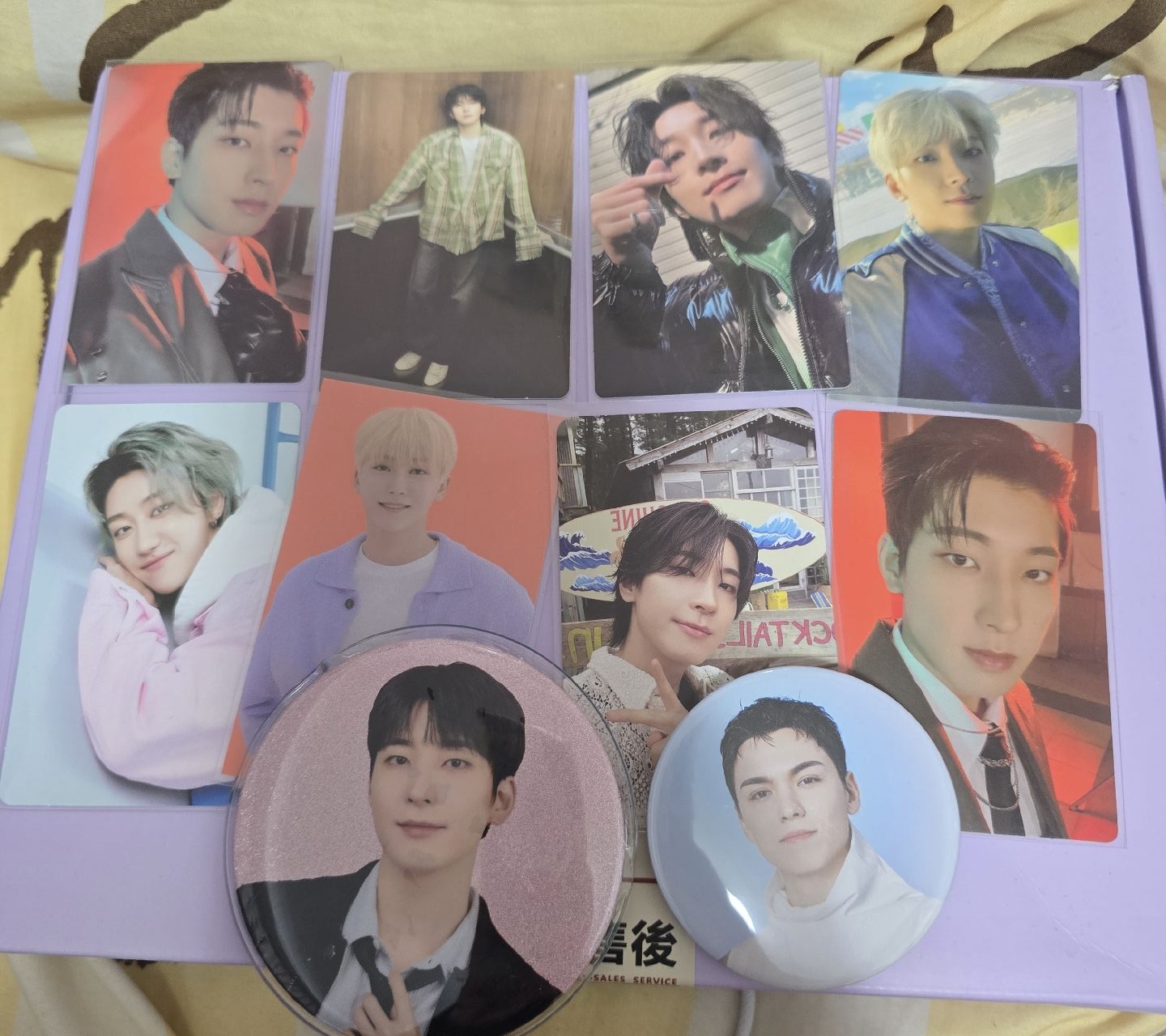 全圓佑holiday徽章小盤