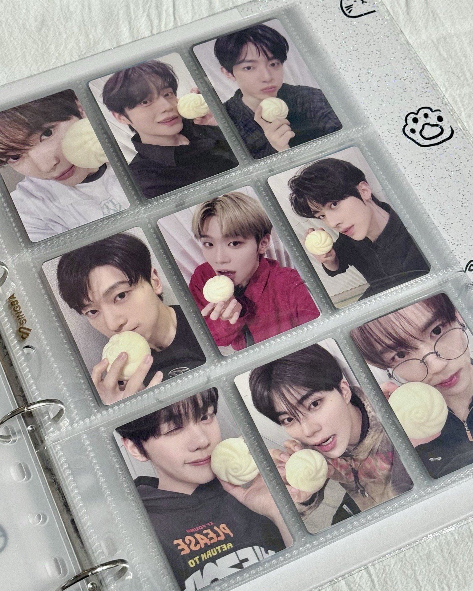 ZB1 迷五 一直娛合影卡 包子