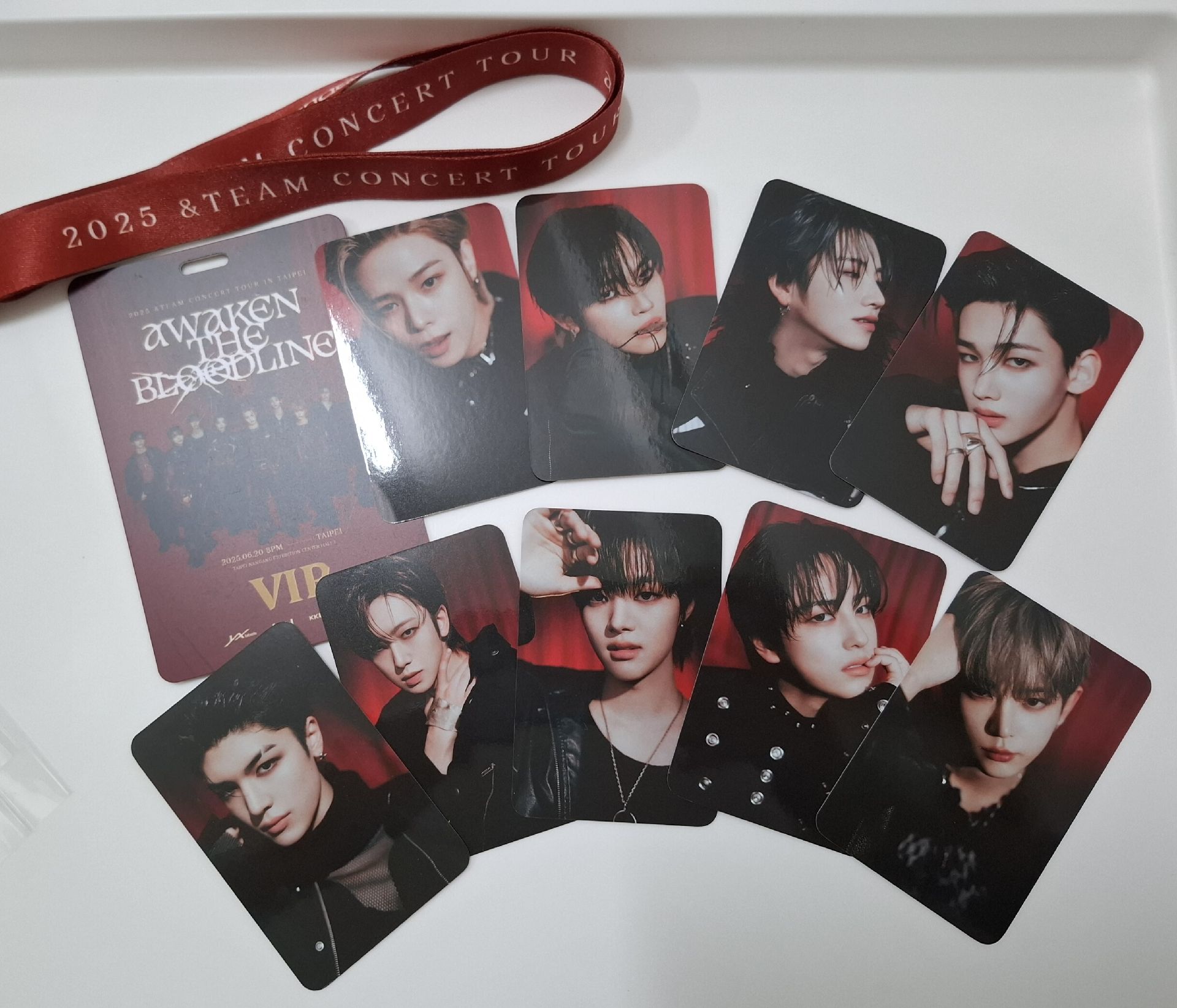 &Team 25亞巡台北場 VIP組（含立牌吊繩）