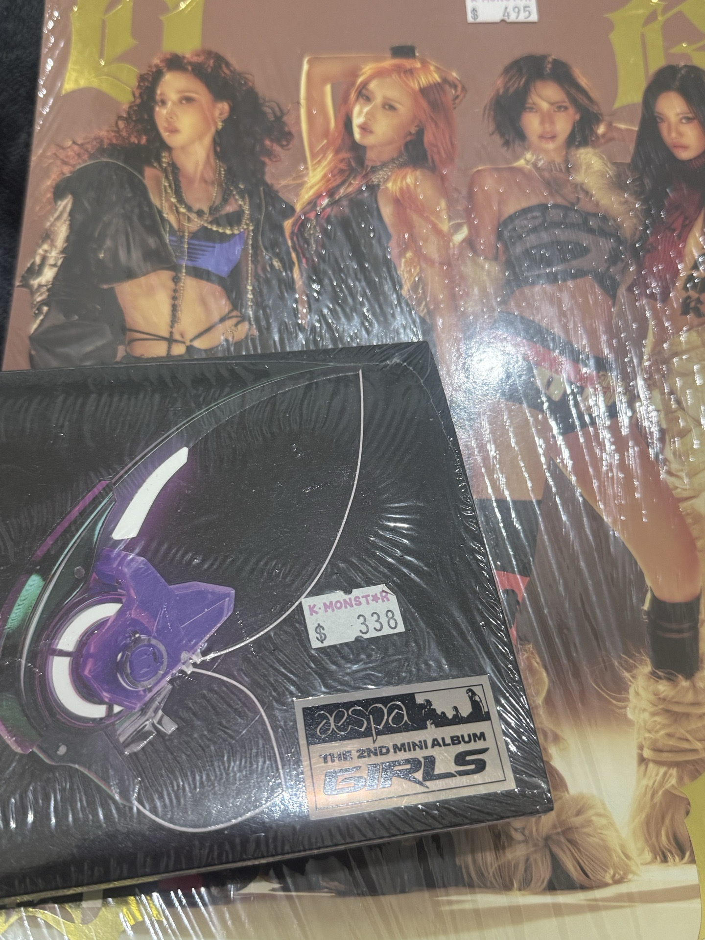 aespa Dirty work girls(寧)未拆