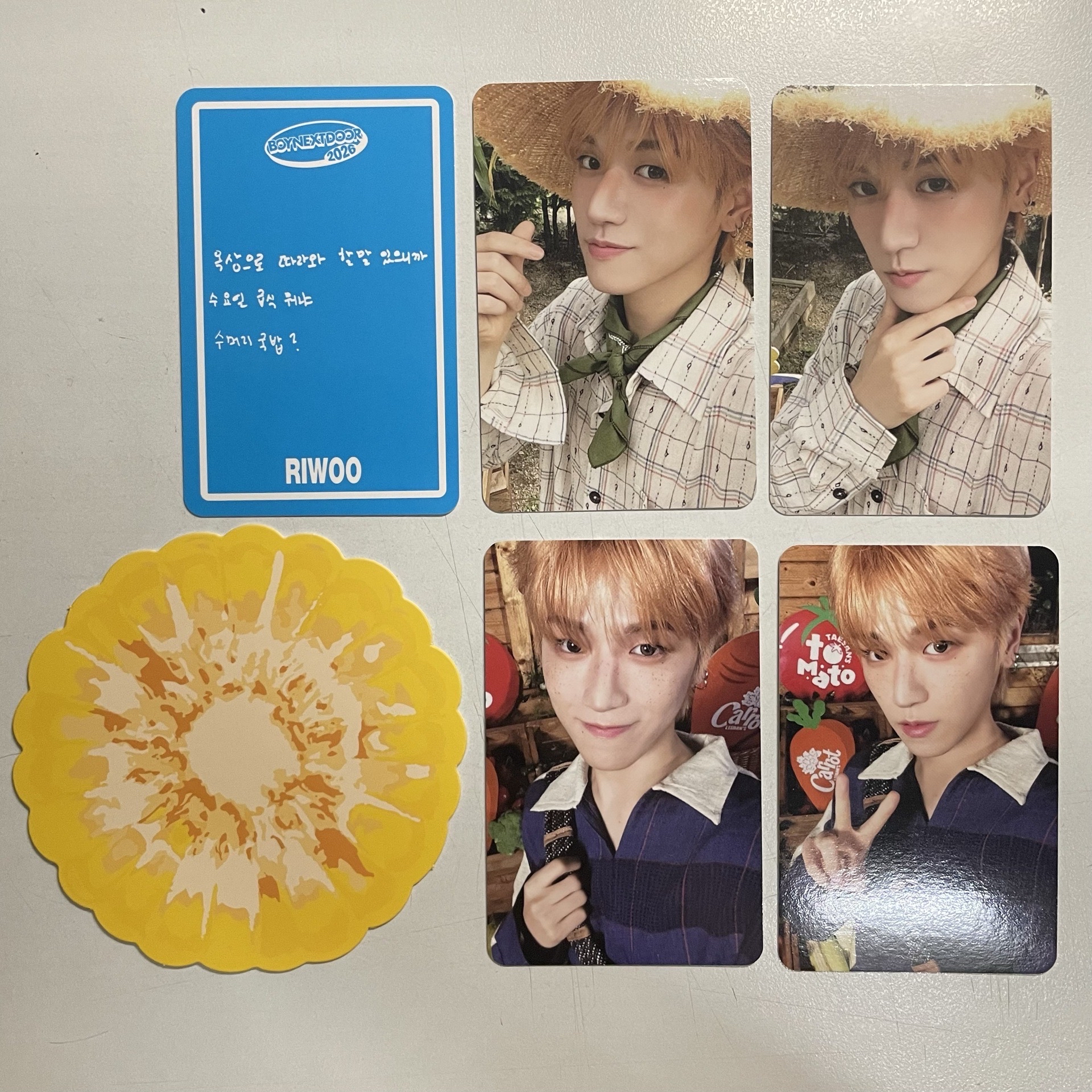 RIWOO 26年曆 個人set