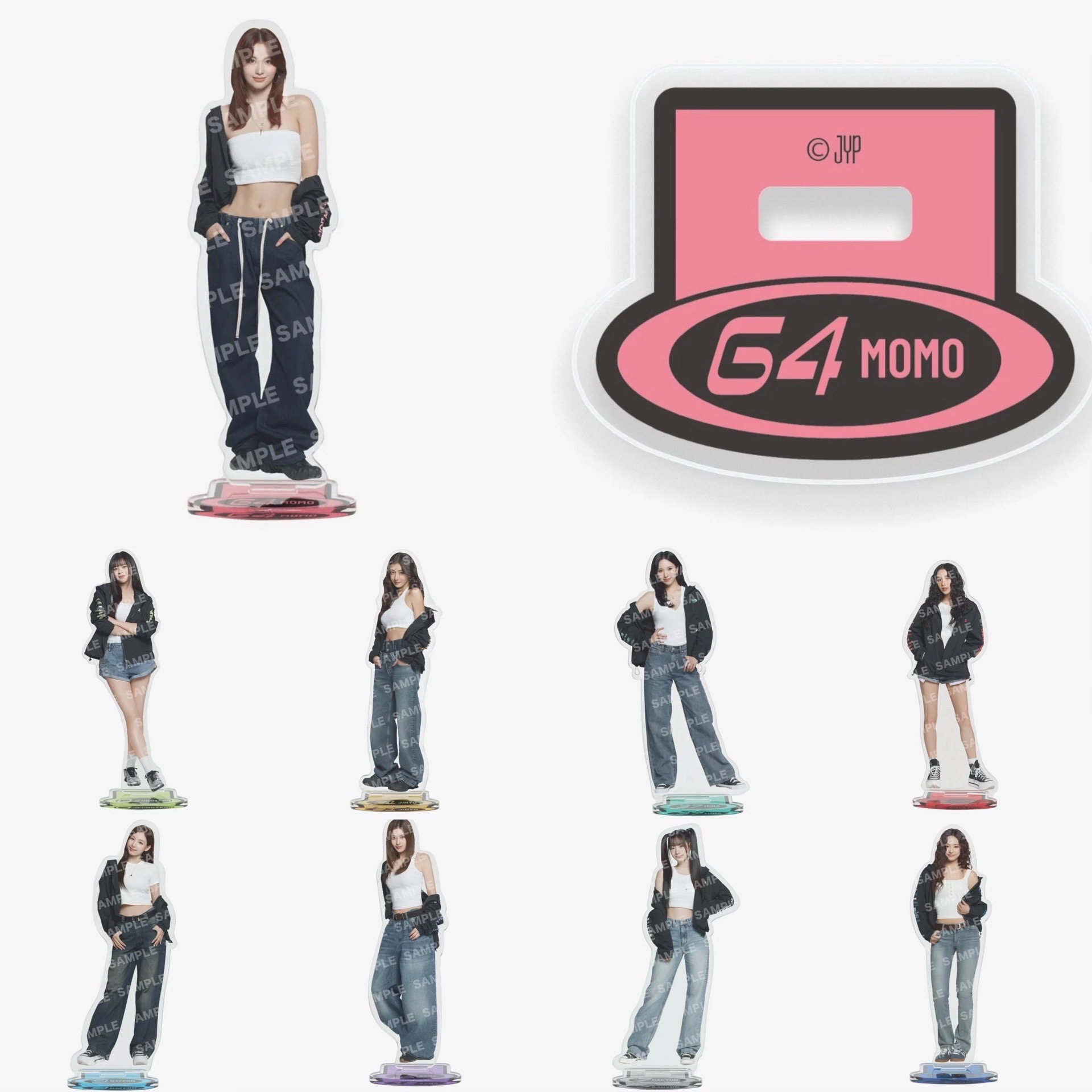 TWICE 新國立場 周邊 團員個人立牌