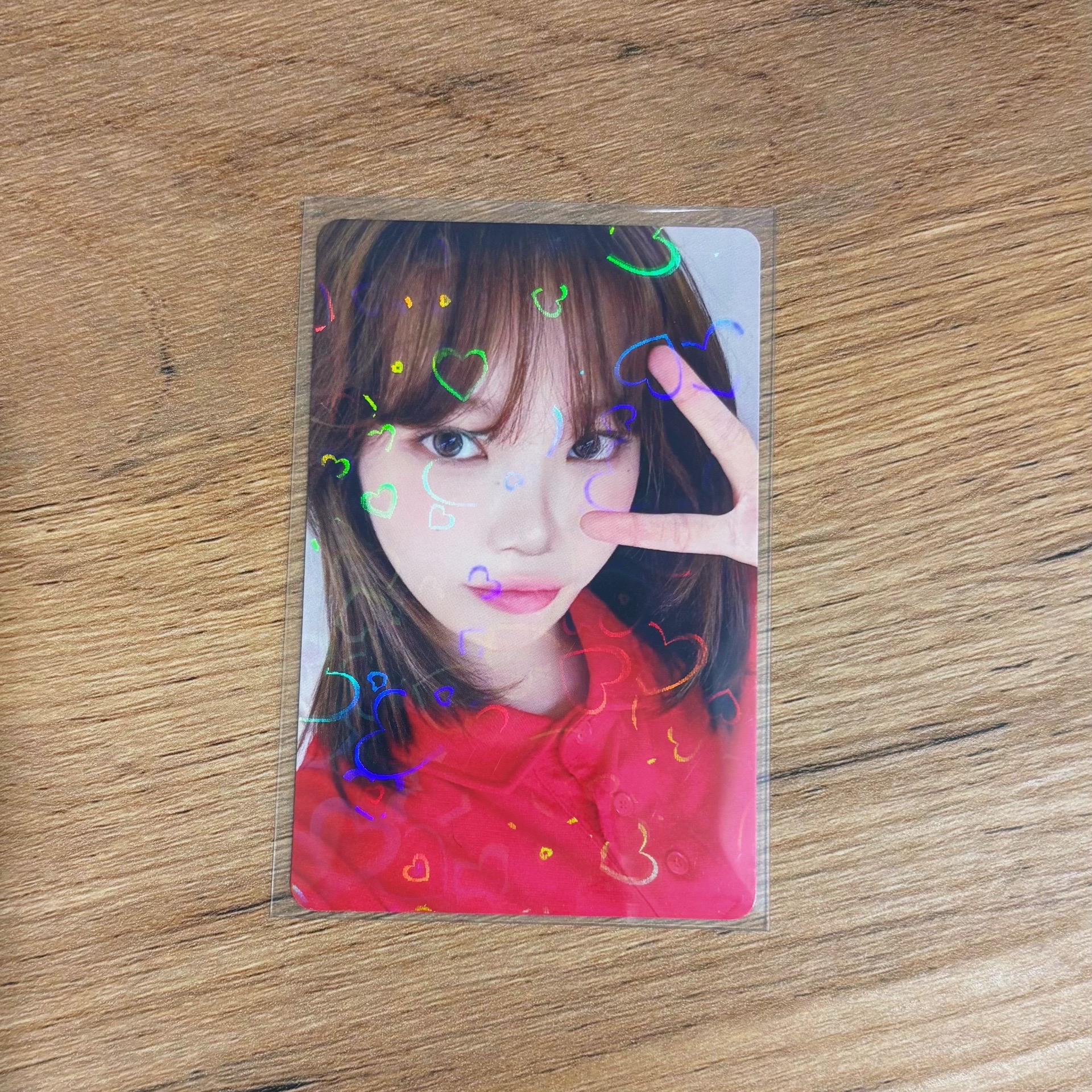 環球單封特典卡 采源