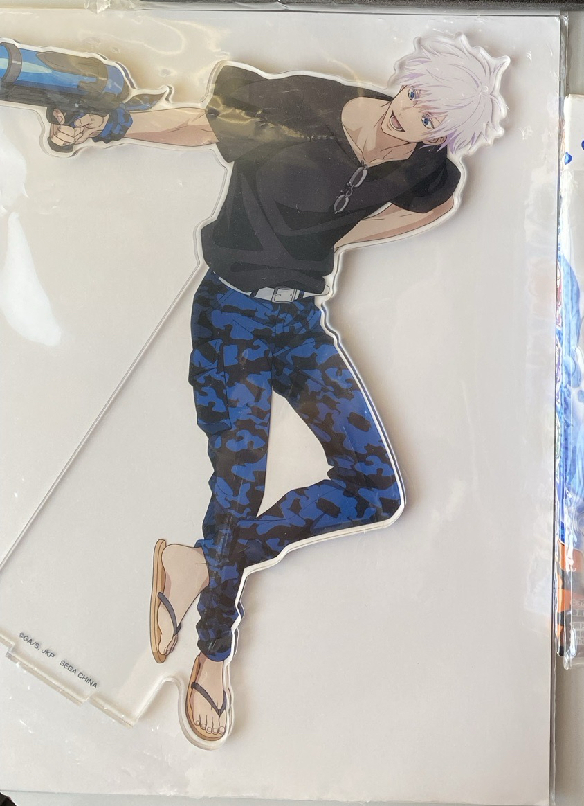 五條水槍大立牌