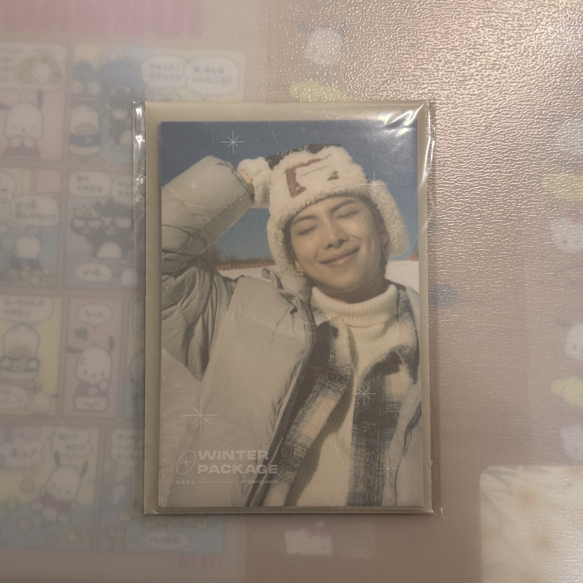 2021冬寫 明信片