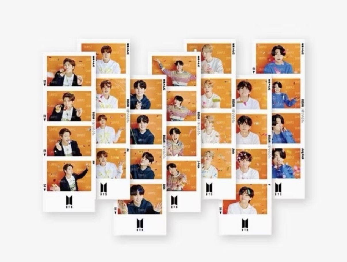 yet to come釜山人生四格卡一套