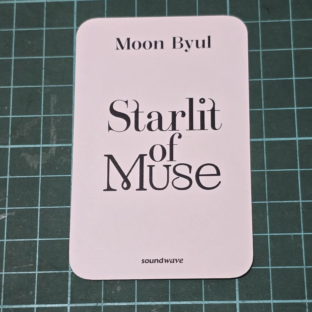 moonbyul SW通路簽售卡