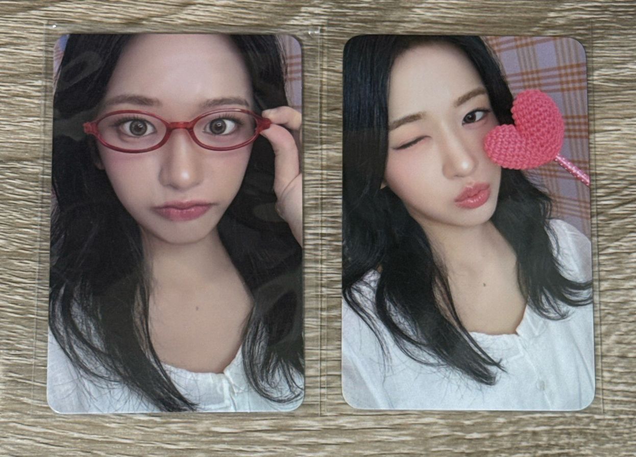 IVE 26年曆特典 安兩張