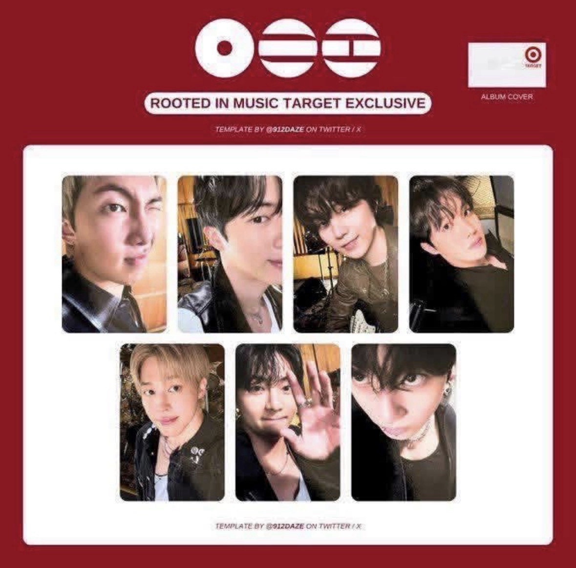 Target特典 M版 Jin&Jhope 