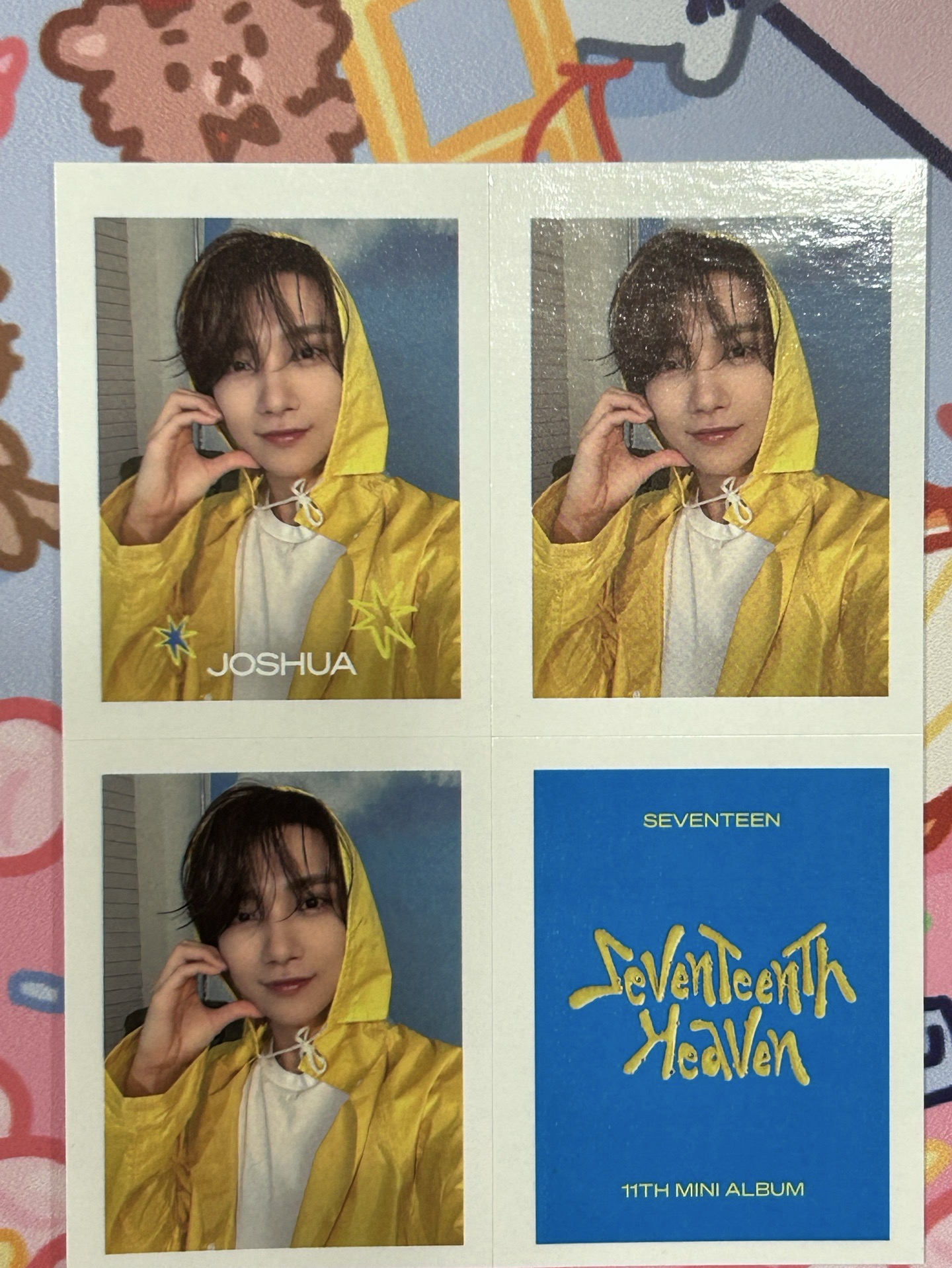 Joshua mini 11 wvs 特典貼紙