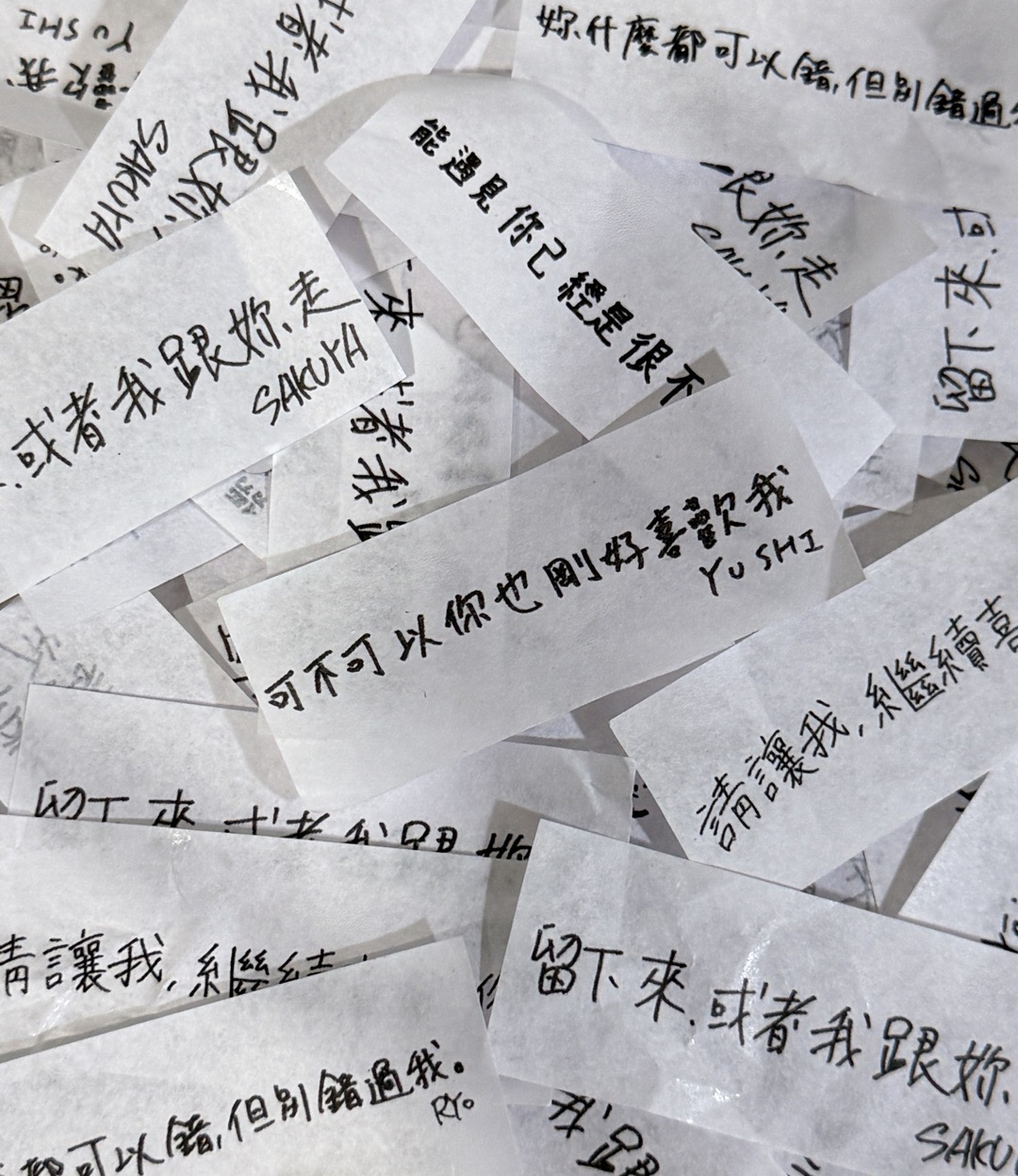 NCTWISH 台北.高雄場紙花