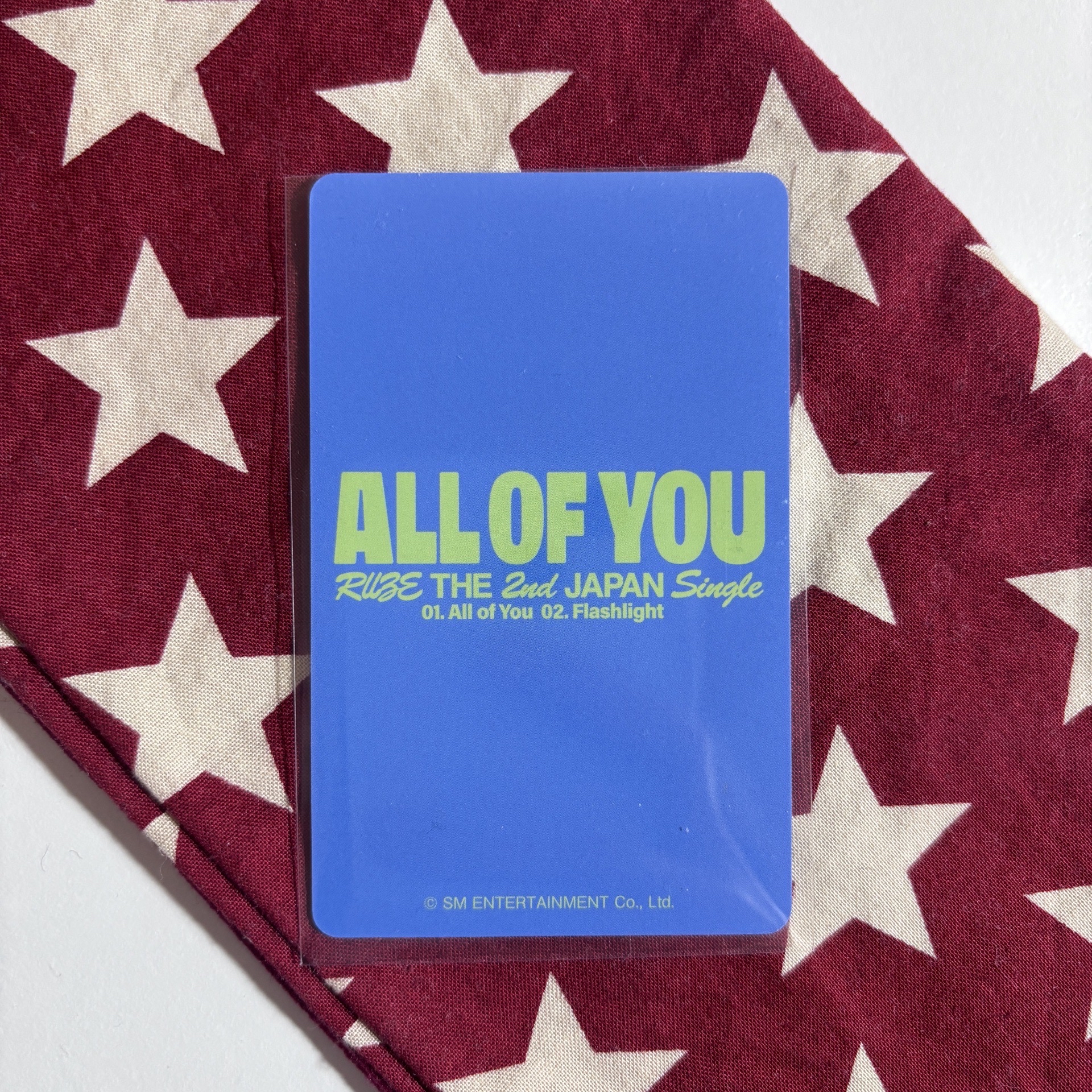  ﾟ𖤐.⋆﻿All of you 環球 幸運卡 燦 ⋆.˚⊹⁺